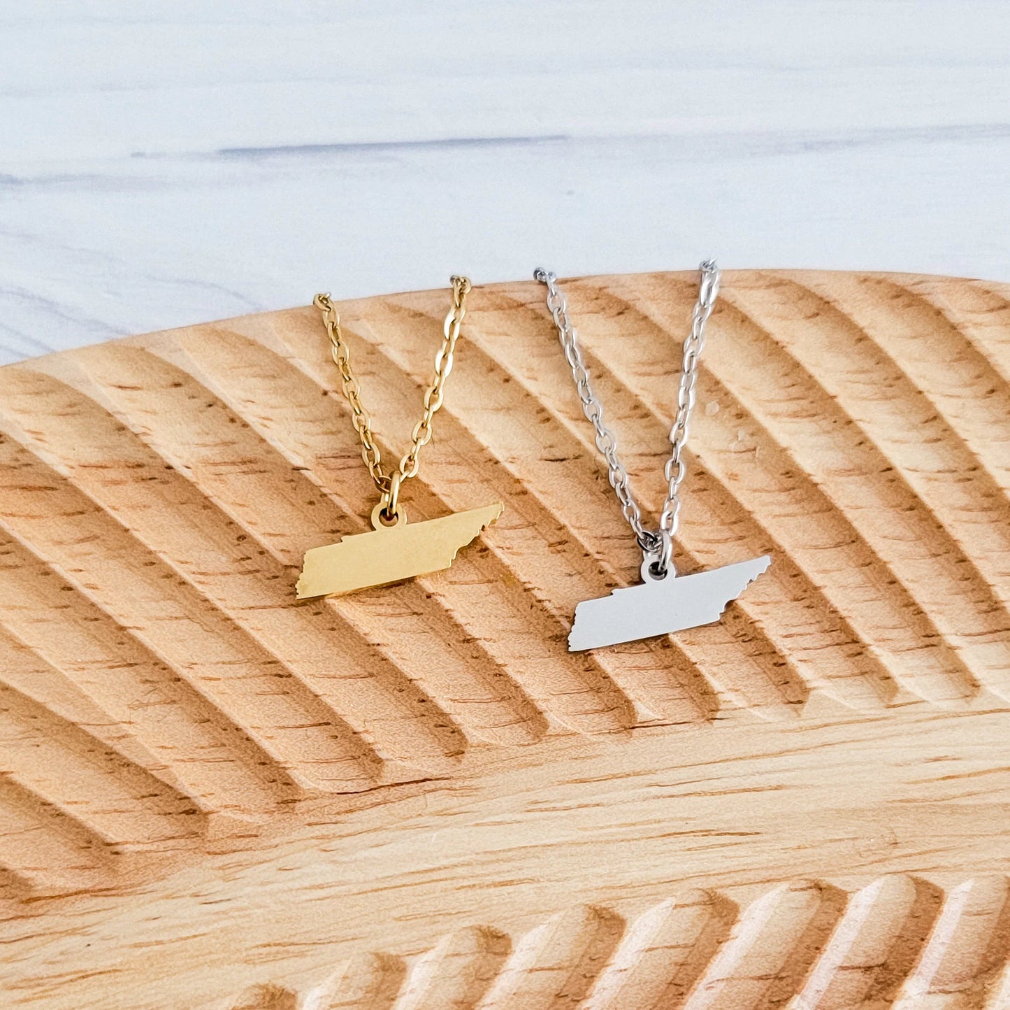 Tennessee State Necklace