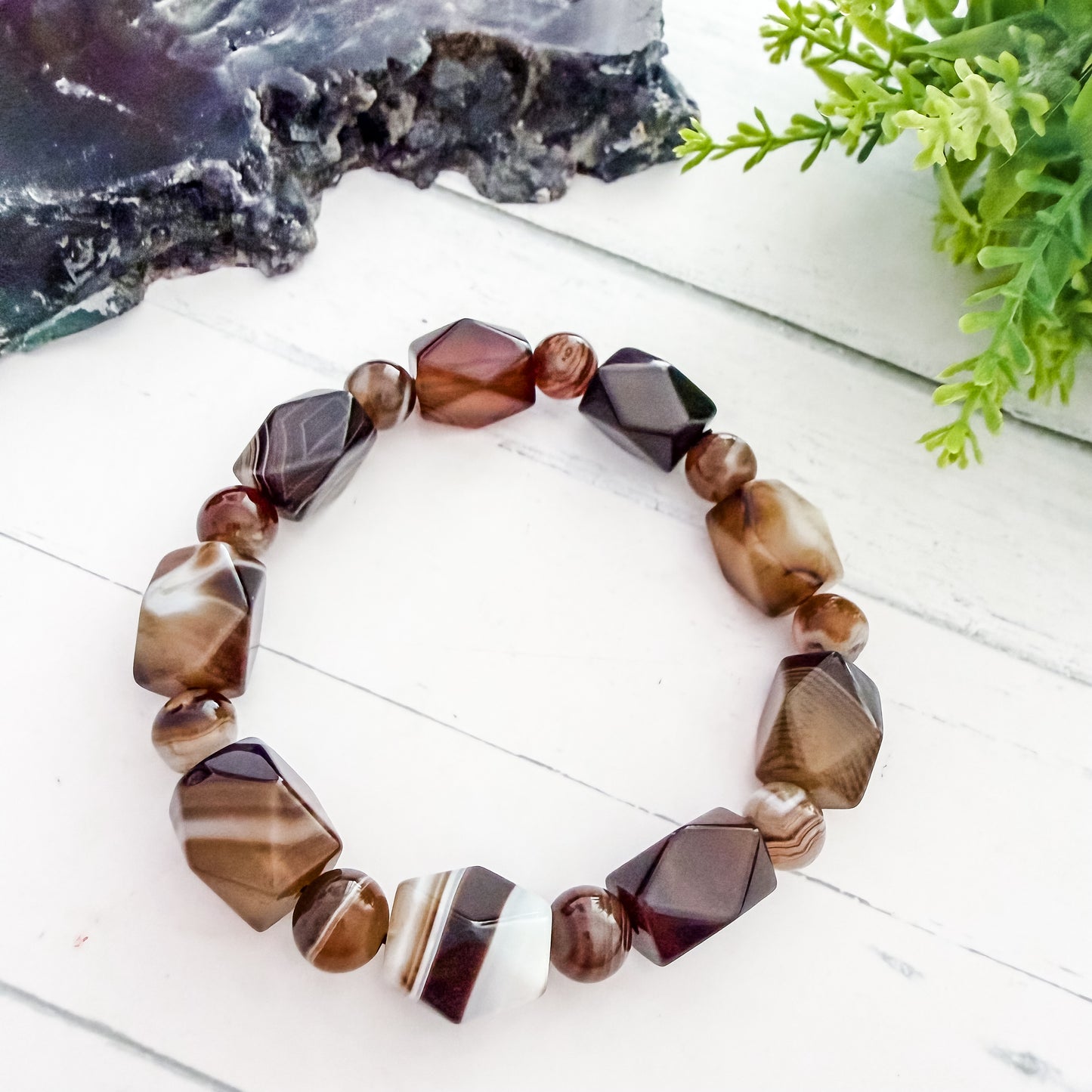 Coffee Lace Agate
