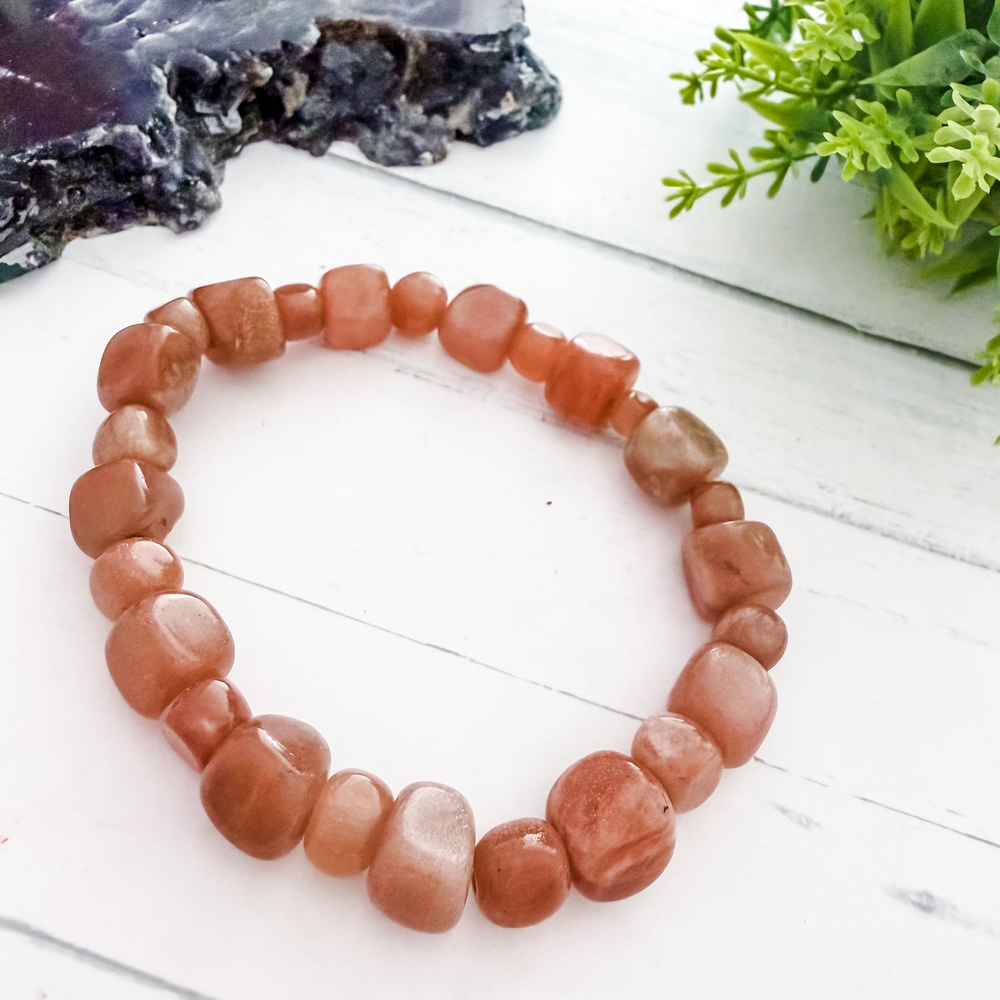 Peach Moonstone